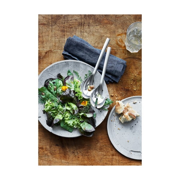 Komplet nierdzewnych sztućców do sałatek WMF Nuova, dł. 25 cm-image-1