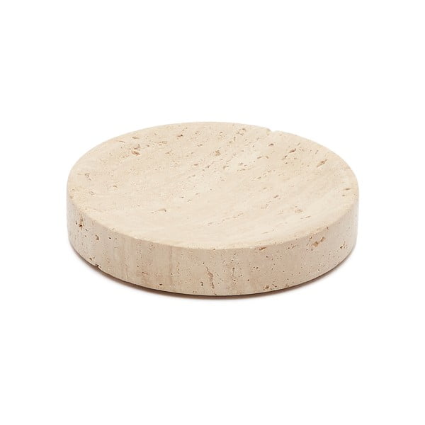 Beżowa kamienna mydelniczka Macre – Kave Home