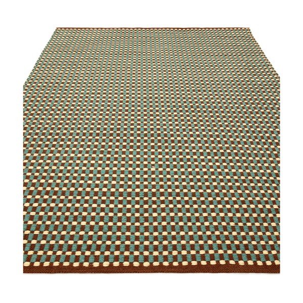 Zielononiebieski dywan z mieszanki wełny tkany ręcznie 200x290 cm Ember – MADE-image-4