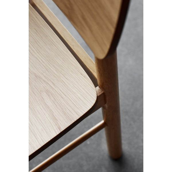 Hoker w naturalnym kolorze (wysokość siedziska 74 cm) Barlow – Actona-image-4