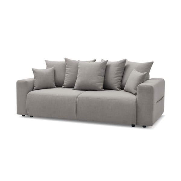Jasnoszara sofa rozkładana Envy – Bobochic Paris-image-3