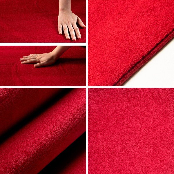 Czerwony okrągły dywan odpowiedni do prania ø 160 cm Sky – Ayyildiz Carpets-image-2