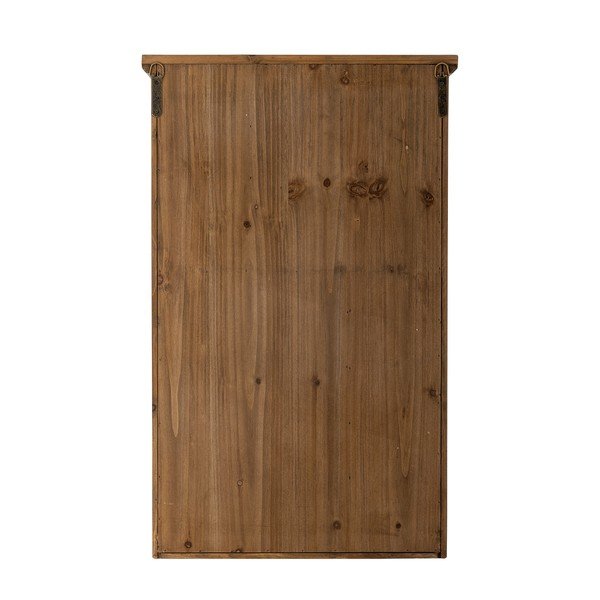 Zielona witryna z litego drewna jodłowego 13,5x80 cm Hazem – Bloomingville-image-4