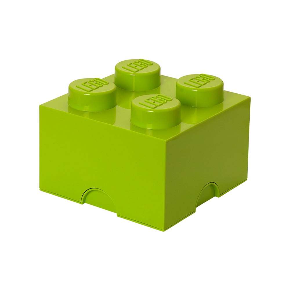 Limonkowy pojemnik kwadratowy LEGO®