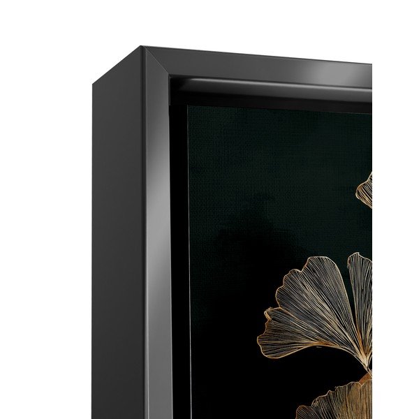 Obraz drukowany z ramą w zestawie 60x80 cm Gold Ginkgo – Styler-image-4