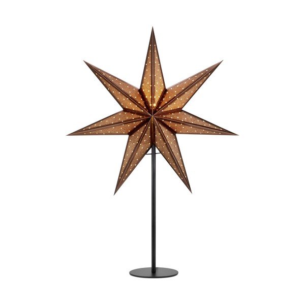 Brązowa świąteczna dekoracja świetlna – Markslöjd