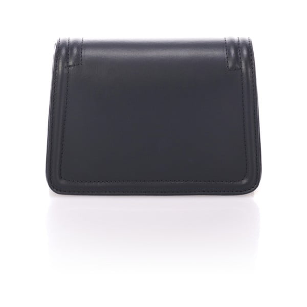 Czarna kopertówka skórzana Giorgio Costa Abelia-image-1