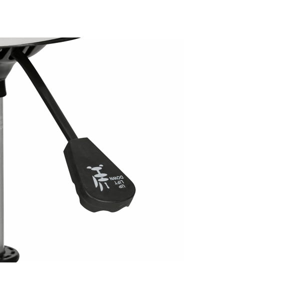 Szare krzesło biurowe z imitacji skóry Kenny – Støraa-image-4