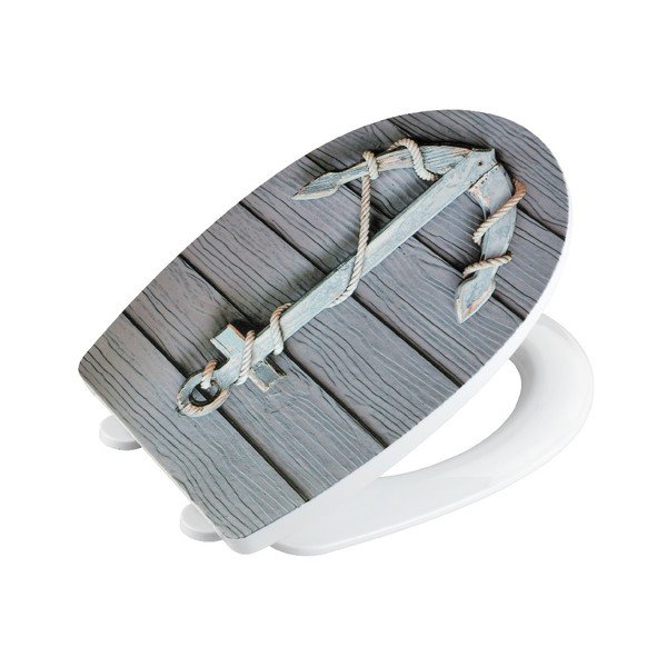 Deska sedesowa z wysokim połyskiem Wenko Rope, 45x36,5 cm-image-2