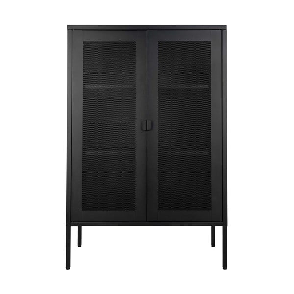 Czarna metalowa witryna 80x120 cm Melbourne – House Nordic-image-1