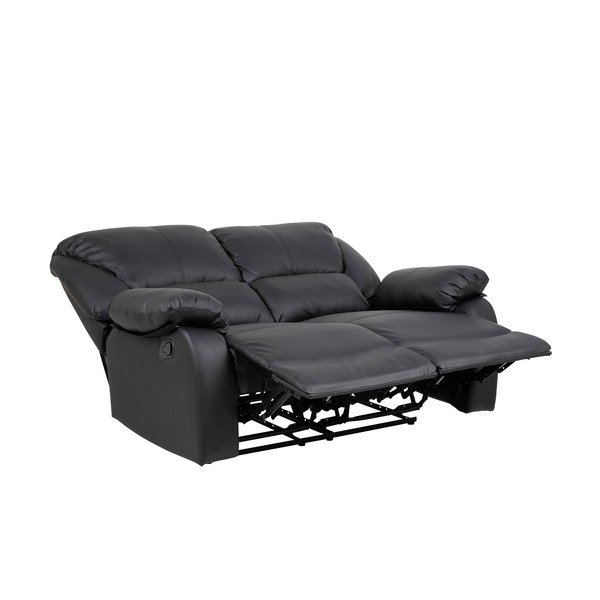 Czarna sofa 2-osobowa Actona Helsinki-image-1