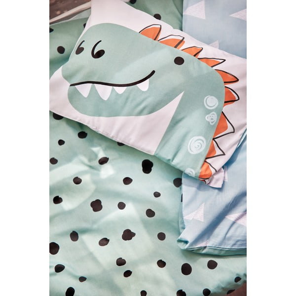 Bawełniana jednoosobowa pościel dziecięca 140x200 cm Dino – Bonami Selection-image-4