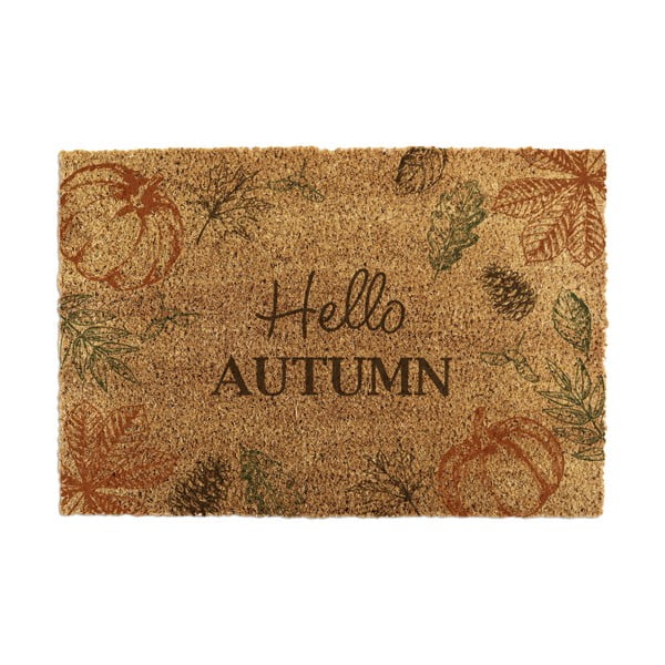 Wycieraczka z włókna kokosowego 40x60 cm Hello Autumn – Artsy Doormats