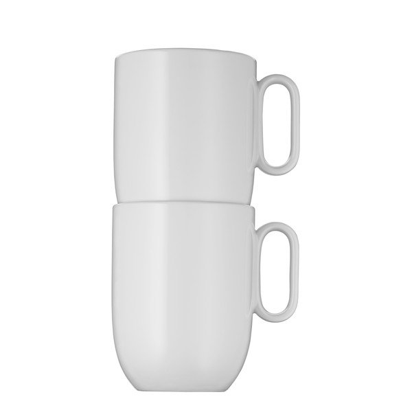 Białe porcelanowe kubki zestaw 2 szt. 380 ml Barista – WMF-image-3