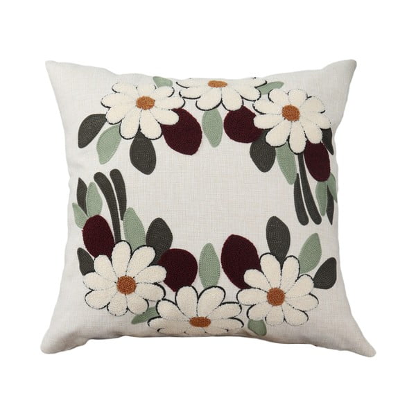 Lniana poduszka dekoracyjna 43x43 cm Papatya – Mioli Decor