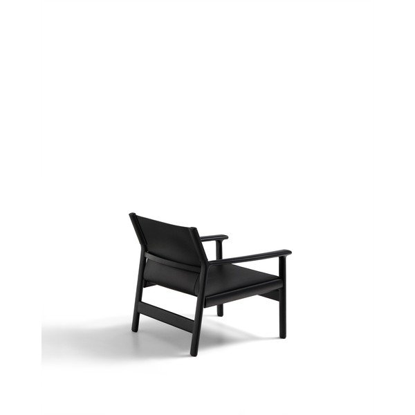 Czarny skórzany fotel Jan – Kave Home-image-4