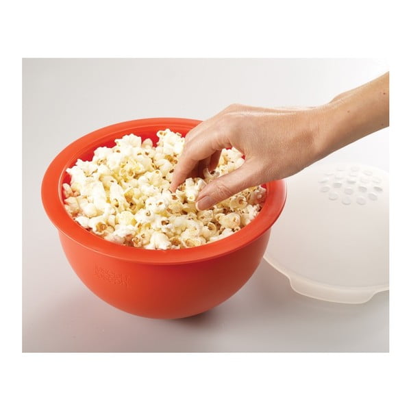 Czerwona miska do przygotowania popcornu Joseph Joseph M-Cuisine Popcorn Maker-image-4
