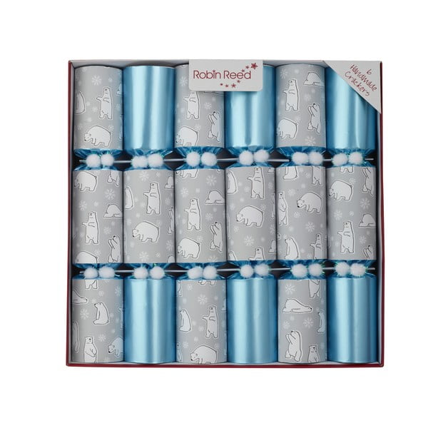 Crackery świąteczne zestaw 6 szt. Polar Bear – Robin Reed