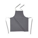 Szary bawełniany fartuch kuchenny Tiseco Home Studio