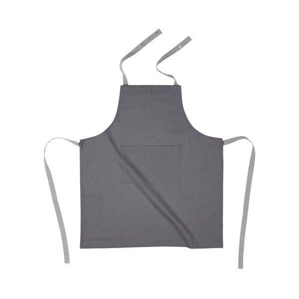 Szary bawełniany fartuch kuchenny Tiseco Home Studio