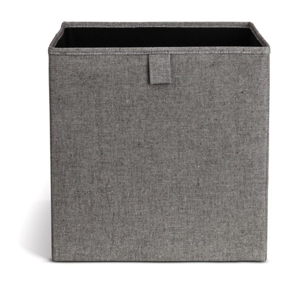 Szary tekstylny pojemnik 32x31,5x31,5 cm Soft Storage Cube – Bigso