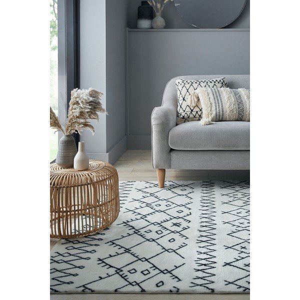 Biały dywan odpowiedni do prania 120x170 cm Adil – Flair Rugs-image-1