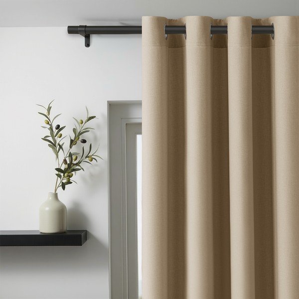 Ciemnozielona zasłona częściowo zaciemniająca (dimout) Calisto – Filumi-image-1