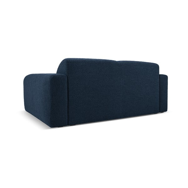 Ciemnoniebieska sofa z materiału bouclé 170 cm Molino – Micadoni Home-image-3