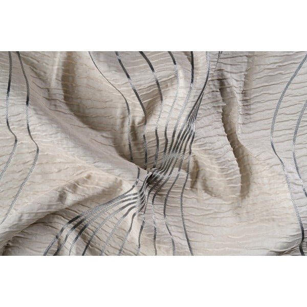 Kremowa zasłona 140x260 cm Sirene – Mendola Fabrics-image-3