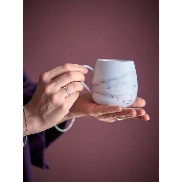 Kremowe kamionkowe kubki zestaw 4 szt. 250 ml Lyre – Bloomingville-image-1