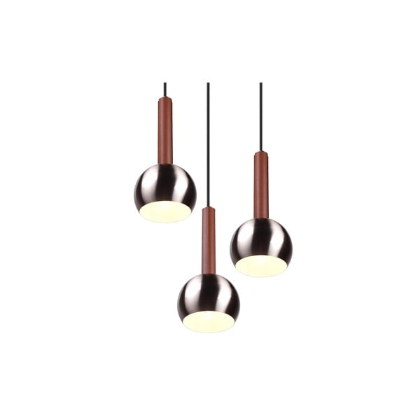 Szara lampa wisząca ø 52 cm Ciliana – CINQUE-image-1