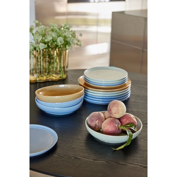 Kremowy kamionkowy talerzyk deserowy ø 23 cm Amare – Hübsch-image-1