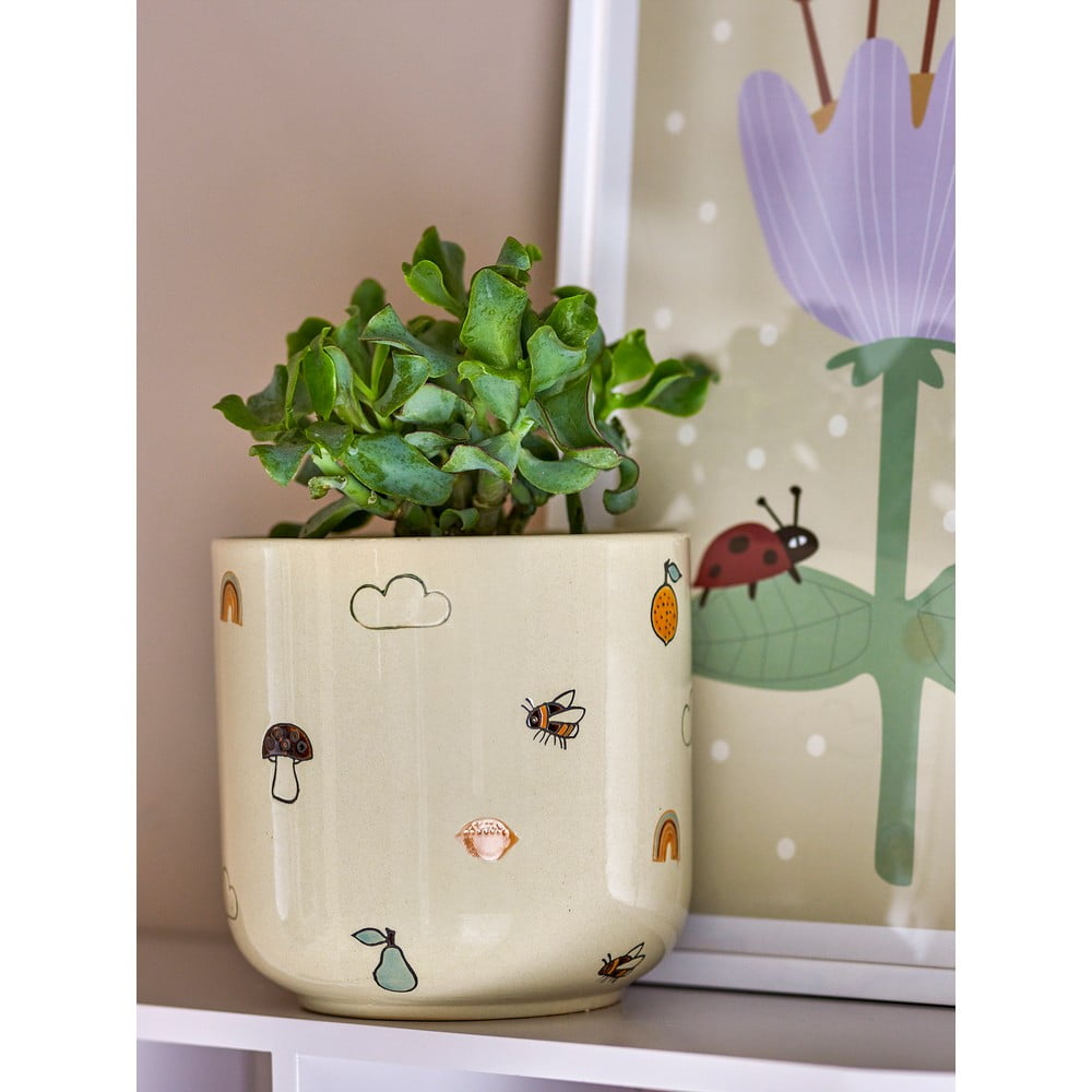 Kamionkowa doniczka ø 16 cm Agnes – Bloomingville Mini (zdjęcie 3)