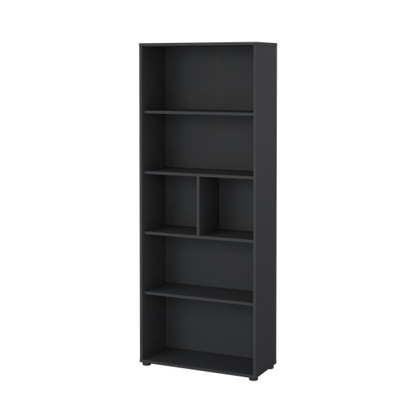 Antracytowy regał 80x205 cm Sign – Tvilum-image-3