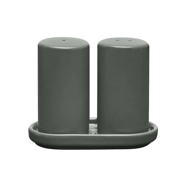 Solniczka i pieprzniczka ze stojakiem Pilar – Blomus