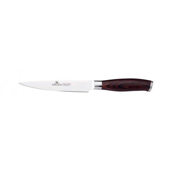 Nóż kuchenny z drewnianą rączką Gerlach, 13 cm
