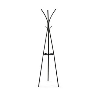 Czarny wieszak Kave Home Stearn, wys. 183 cm