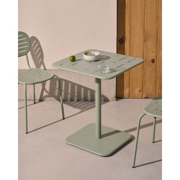 Stalowy stół ogrodowy 70x70 cm Brai – Kave Home-image-1