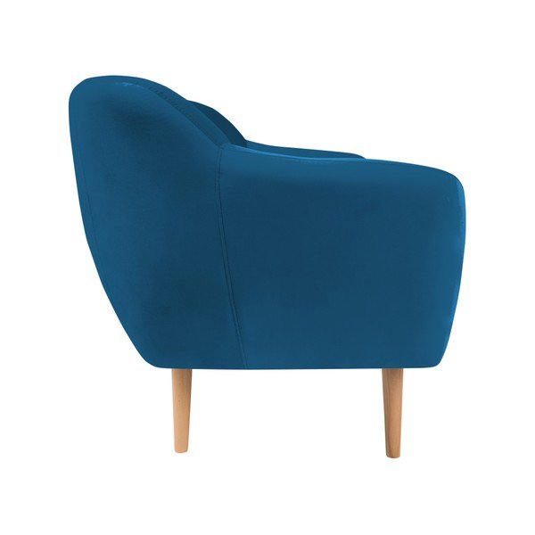 Niebieska sofa 2-osobowa Mazzini Sofas Amelie-image-4