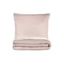 Beżowa pościel dwuosobowa z satyny bawełnianej 240x220 cm Elegant – Mijolnir