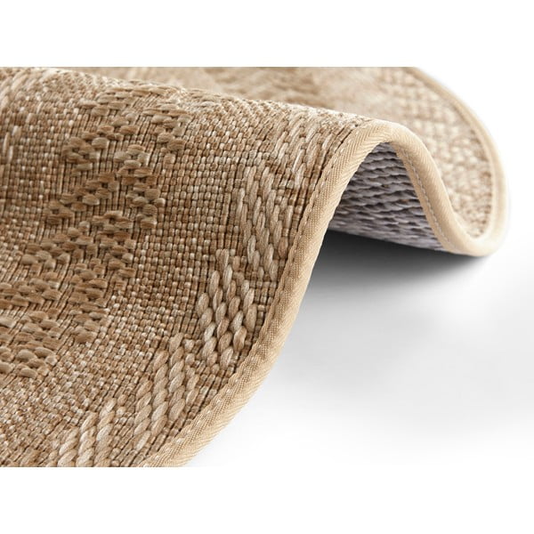 Beżowy dywan zewnętrzny NORTHRUGS Almendro, Ø 160 cm-image-3