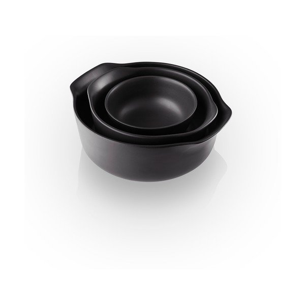 Czarna kamionkowa miska Eva Solo Nordic, ø 13,5 cm-image-1