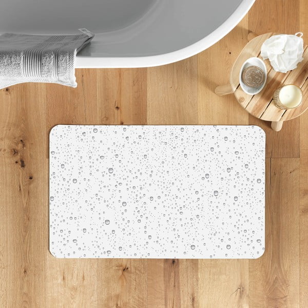 Jasnoszary dywanik łazienkowy 50x120 cm Splash – douceur d'intérieur-image-1