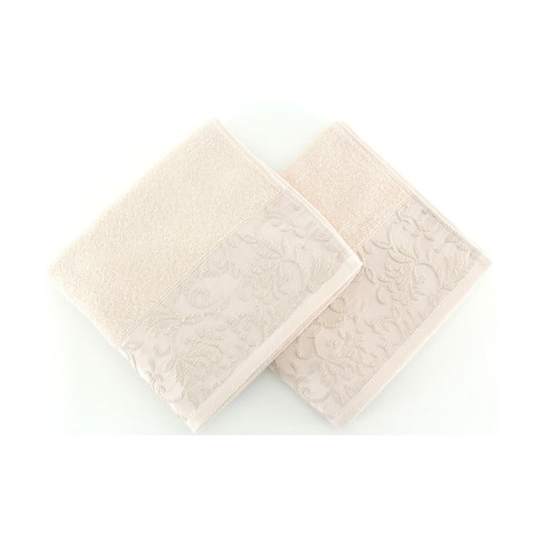 Zestaw 2 ręczników bawełnianych Burumcuk, 50x90 cm