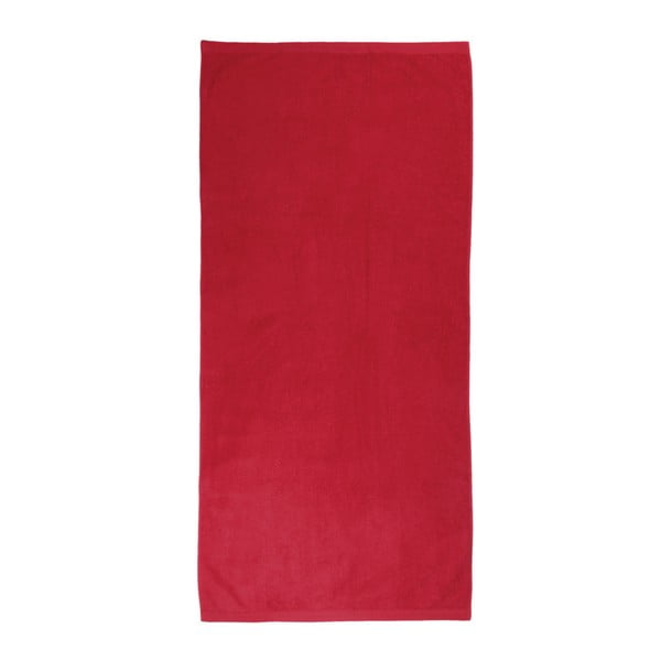 Bordowy ręcznik Artex Alpha, 70x140 cm