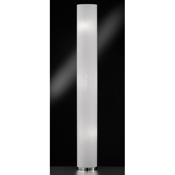 Biała lampa stojąca z tekstylnym kloszem (wysokość 156 cm) Thor – Fischer & Honsel-image-1