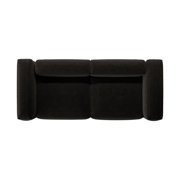 Czarna sofa 264 cm Bergamo – Cosmopolitan Design-image-4