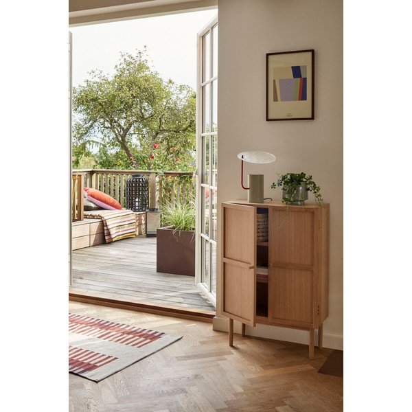 Ceramiczne ręcznie wykonane osłonki na doniczki zestaw 2 szt. ø 20 cm Lava – Hübsch-image-2