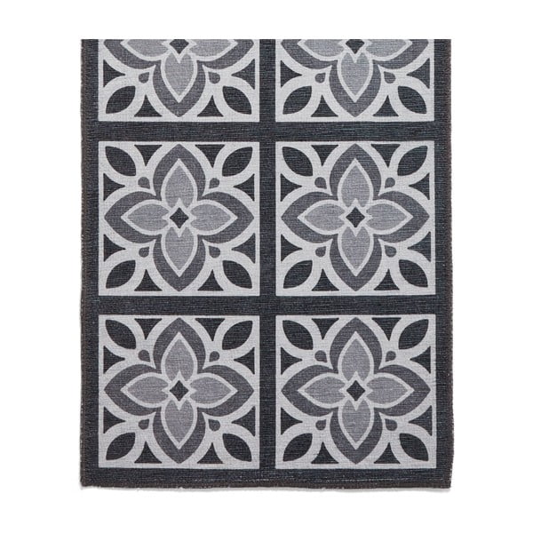 Ciemnoszary chodnik odpowiedni do prania 76x230 cm Victoria Grey – Think Rugs-image-4