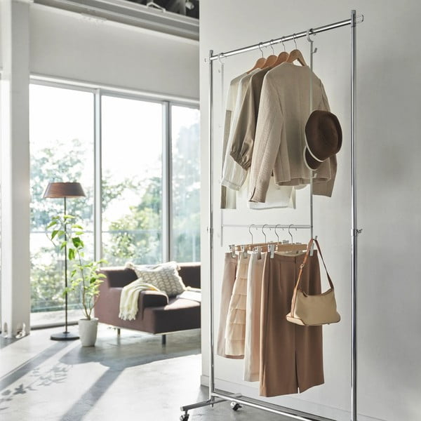 Wiszący metalowy organizer do szafy Smart – YAMAZAKI-image-1